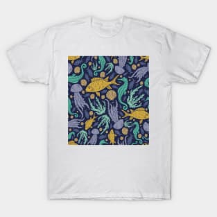 Aquatic Life Design T-Shirt